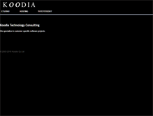 Tablet Screenshot of koodia.com